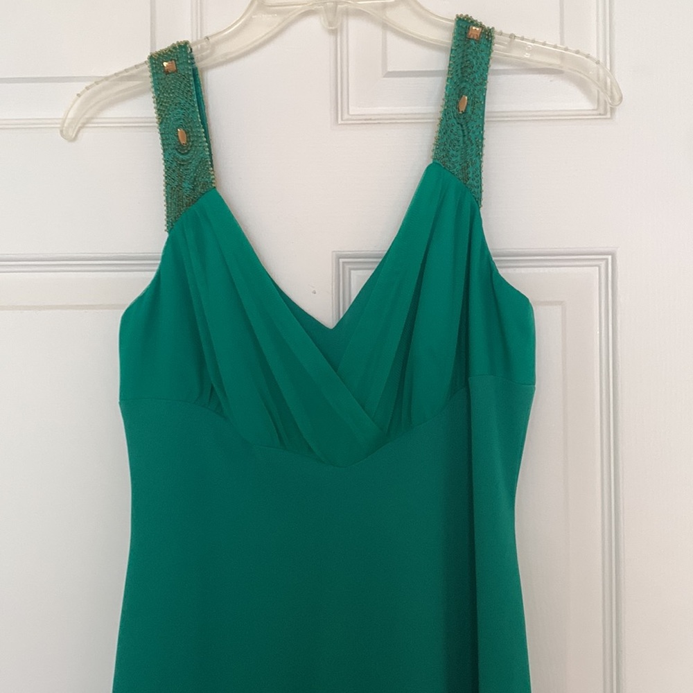 Beautiful green cocktail dress